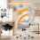 (Grey C) Ergonomic Office Chair With Adjustable Headrest 2