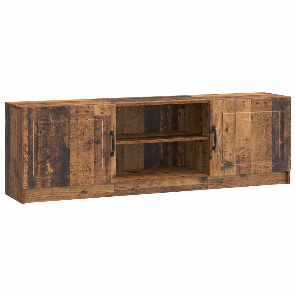 Vidaxl Tv Cabinet Old Wood 150 X 31 X 47 Cm Engineered Wood