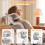 (Grey C) Ergonomic Office Chair With Adjustable Headrest 9