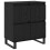 VidaXL vidaXL Sideboard Black Oak 60 x 35 x 70 cm 5