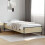 VidaXL vidaXL Bed Frame Sonoma Oak 80 x 200 cm Engineered Wood 1