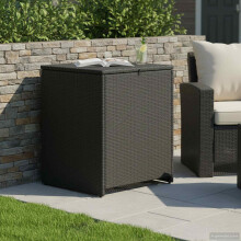vidaXL Cushion Box 55 x 55 x 69 cm steel