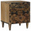 VidaXL vidaXL Bedside Cabinet Brown 40 x 33.5 x 46 cm Solid Mango Wood 1