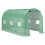 3.5x2m Polytunnel Greenhouse with Steel Frame 1