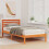 VidaXL vidaXL Bed Frame with Headboard Wax Brown 80 x 210 cm Solid Pine Wood 5