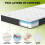(King size) 15cm Foldable Floor Memory Foam Mattress 7