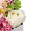 Living And Home Rose Scent Soap Flower Gift Box Tabletop Decor 5