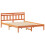 VidaXL vidaXL Bed Frame Brown 140 x 200 cm Solid Pine Wood 5