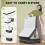 (Double) 20cm Foldable Floor Memory Foam Mattress 4