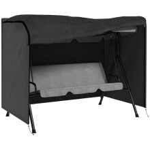3-Seater Swing Chair Cover 205x124cm Grey