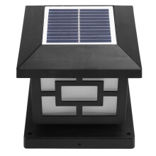 3X Lampes Solaires D'Extérieur pour Colonnes, Lampes Murales, Lampes de Jardin, Lampes Décoratives pour Colonnes Étanches
