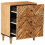 VidaXL vidaXL Bedside Table Brown 50 x 33 x 60 cm Solid Mango Wood 3