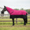 VidaXL vidaXL Horse Blanket Pink and Black 85 cm Polyester 1