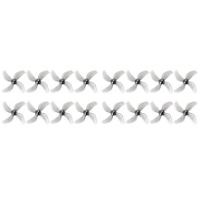 16 Pièces D51 2020 Hélice 4 Pales 2x2x4 2 Pouces 1,5 mm PC Hélice pour RC FPV Racing Freestyle OddityRC Tinywhoop Drone D