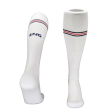 (L, White Home) 2026 Kids England Football Grip Socks High Knee & Long Football Training Socks - Breathable Cushioned Socks Children & Youth