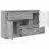 VidaXL vidaXL Sideboard Grey Sonoma 100 x 30 x 65.6 Engineered Wood 5