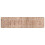 VidaXL vidaXL Rug Runner MARSA White 50 x 200 cm Polyester and PVC 2