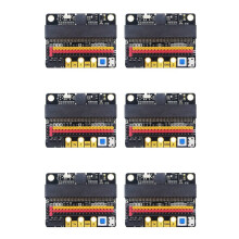 6X pour Carte D'Extension Microbit IO BIT V2.0 Micro: Plaque D'Adaptation Horizontale Bit