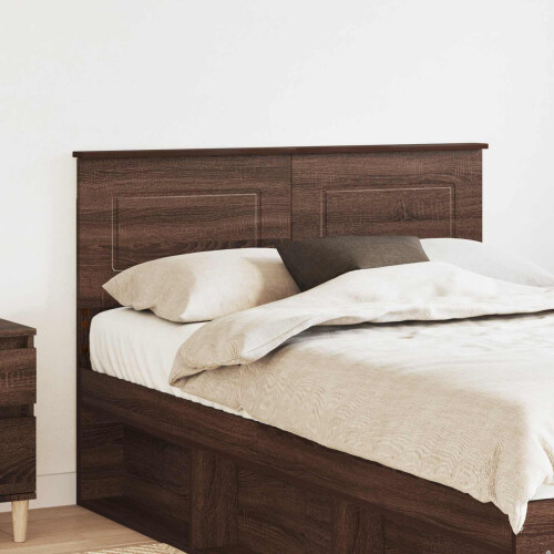 VidaXL vidaXL Headboard Brown Oak Engineered wood