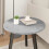 VidaXL vidaXL Table Top Concrete grey Ø 50 x 1.5 cm Engineered Wood 6