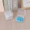 Clear Plastic Beads Storage Containers Box Storage Containers with Hinged Lid Bead Storage Box for Coins,4 Pcs 1