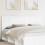 VidaXL vidaXL Headboard with Headboard Gloss White 200 cm Engineered wood 1