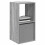 VidaXL vidaXL Bedside Table 2 pcs Grey Sonoma 35 x 32 x 68.5 cm 3