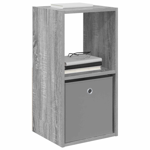 VidaXL vidaXL Bedside Table 2 pcs Grey Sonoma 35 x 32 x 68.5 cm 2