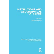 Institutions and Geographical Patterns by Robin Flowerdew Paperback Bo