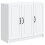 VidaXL vidaXL Sideboard White 89 x 34.5 x 77 cm Engineered Wood 2