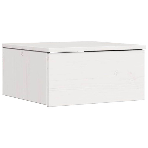 VidaXL vidaXL Bedside Table 2 pcs White 37 x 35 x 18.5 cm Solid pine wood 2