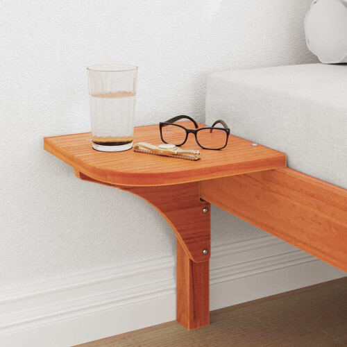 VidaXL vidaXL Bed Frame Wax Brown 100 x 200 cm Solid Pine Wood 1