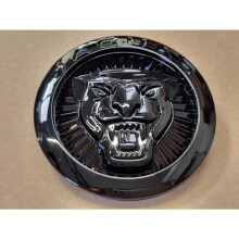 Jaguar Black Grille Badge 85 mm X-Type XJ XF XK X351 X358 F-Type F-Pace Emblem