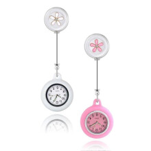 2 Piece Silicone Nurse Fob Watch Brooch, Customizable Healthcare Watch, Lightweight and Portable