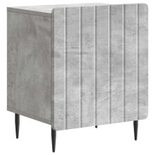 vidaXL Bedside Cabinet Concrete Grey 43 x 34.5 x 52 cm Engineered Wood