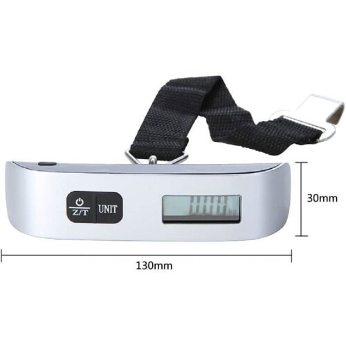 Digital Luggage Scale with Backlit LCD Display, Portable Handheld Baggage Scale, Stable Weight Readout 1