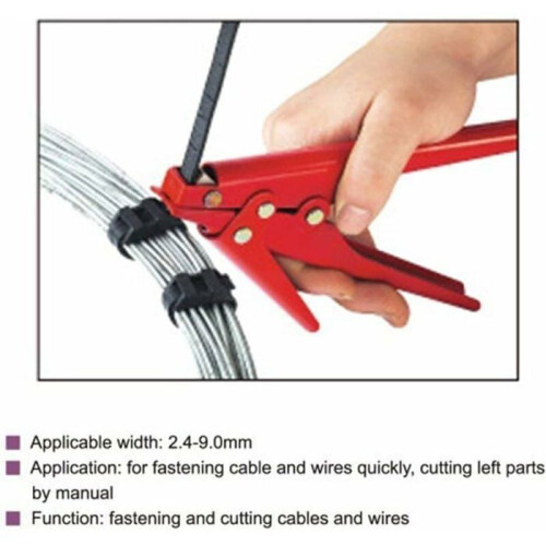 Aucunely Metal Collar Pliers, 19.5 cm, Durable Grip, Comfortable Handle, Easy Cutting Tool 2
