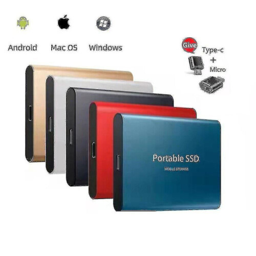 Φορητός εξωτερικός σκληρός δίσκος 8TB Gold για PC, Laptop και Mac, μονάδα αποθήκε 1