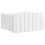 VidaXL vidaXL Wall-Mounted Bedside Cabinet with Drawer 2 pcs High Gloss White 5