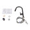 Living And Home Pull-out Sprayer Retractable Kitchen Faucet with 3 Modes 6