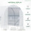 4.5x2x2m Polytunnel Greenhouse with Mesh Windows 5