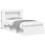 VidaXL vidaXL Bed Frame with Storage White 90 x 190 cm Engineered Wood 5
