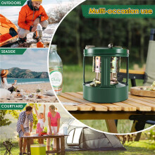 Universal Estufa de queroseno 8 mechasp de ractico al aire libre Quemador Calentadores de aceite para camping