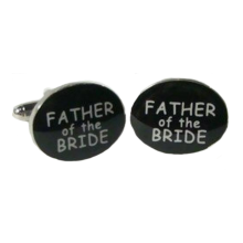 Father of the Bride Wedding Cufflinks