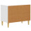 VidaXL vidaXL Bedside Table High Gloss White 62 x 34.5 x 48 cm 5