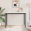 VidaXL vidaXL Bar Table White 150 x 80 x 105 cm Solid Pine Wood 5