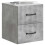 VidaXL vidaXL Wall-Mounted Bedside Cabinet with Drawer 2 pcs Concrete Grey 3