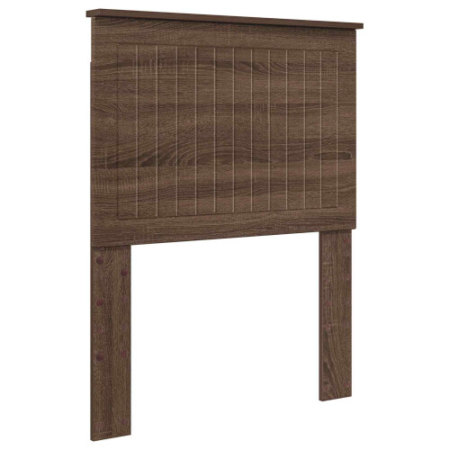 VidaXL vidaXL Headboard with Headboard Brown Oak 75 cm Engineered wood 1