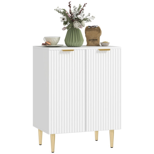 HOMCOM White Sideboard Buffet Cabinet