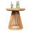 VidaXL vidaXL Side Table Brown 50 x 50 x 49.5 cm Solid Teak Wood 4